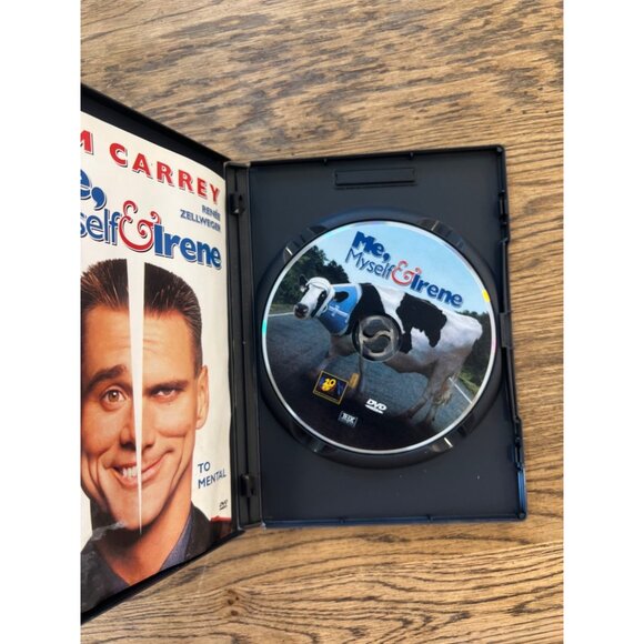 Me Myself & Irene DVD Special Edition Comedy Movie Jim Carrey Pre-Owned - Picture 2 of 4
